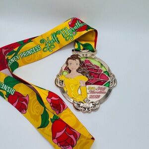 2021 Walt Disney World Princess Half Marathon Medal - Belle